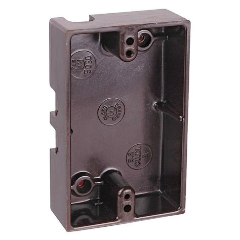 surface mount weatherproof electrical box|shallow surface mount electrical box.